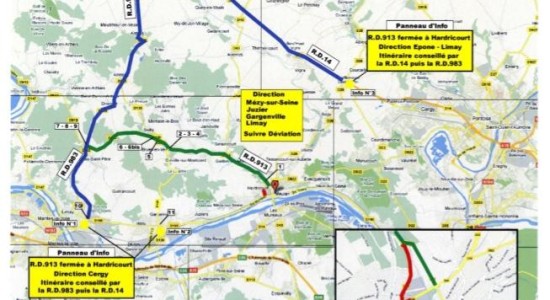 Traversée d'Hardricourt