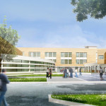 © cabinet ADA Architecture - Prespective extérieure du futur collège © cabinet ADA Architecture - Prespective extérieure du futur collège