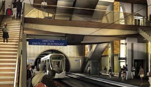 Tram T6 travaux souterrains