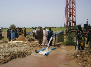 Ouverture du forage d’Ourossogui