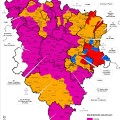 La carte du déploiement de fibre optique et la répartition par opérateurs