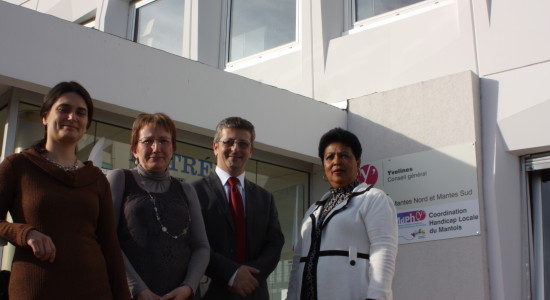 Inauguration du Secteur Sociale de Mantes-la-Jolie