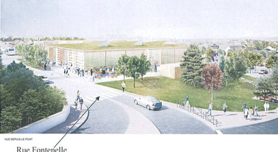 Une nouvelle halle pour le marché de Marly-le-Roi