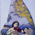 Maurice Denis, esquisse pour Terre latine, La violoniste (détail), 1907 © ADAGP Paris 2012