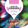 Affiche ronde des orgues