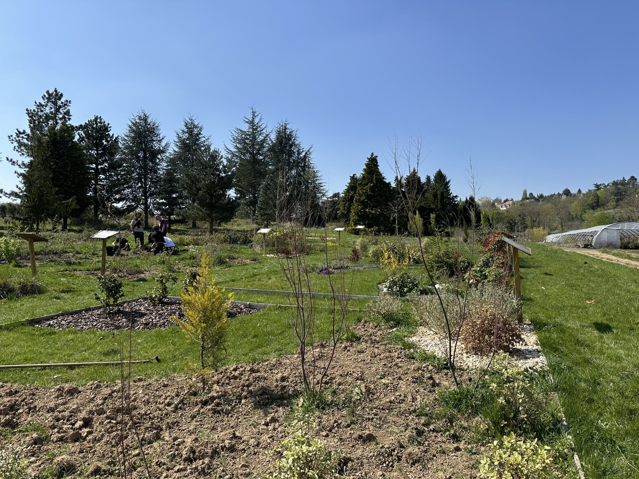 Plusieurs thématiques de jardins sont proposées : militaire, bord de mer, champêtre, végétal... ©CD78