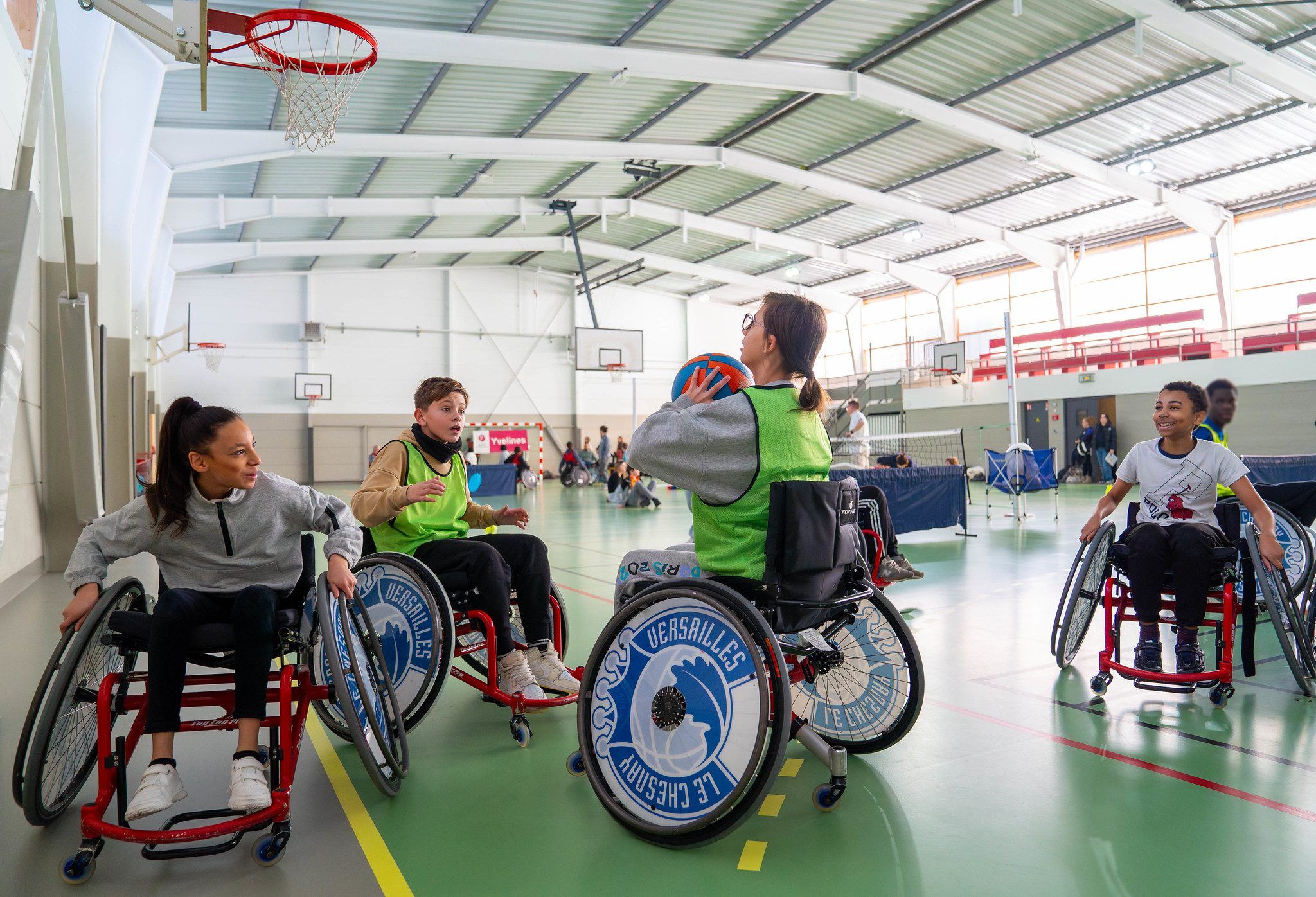 Les Journées Yvelines Parasport organisées chaque année par le Département sont un bel exemple de valorisation et d’acculturation du sport pour tous. ©CD78
