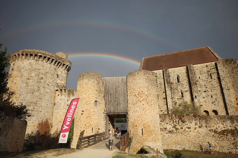 Château de la Madeleine à Chevreuse.