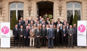 Le Président et les conseillers du Conseil général des Yvelines - Mars 2011