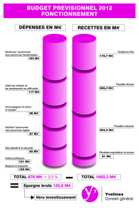 Budget prévisionnel de fonctionnement 2012