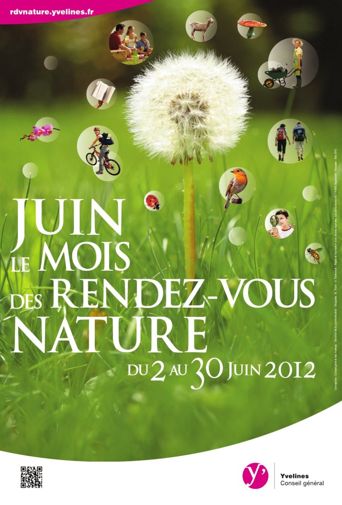 Affiche des Rendez-vous nature 2012