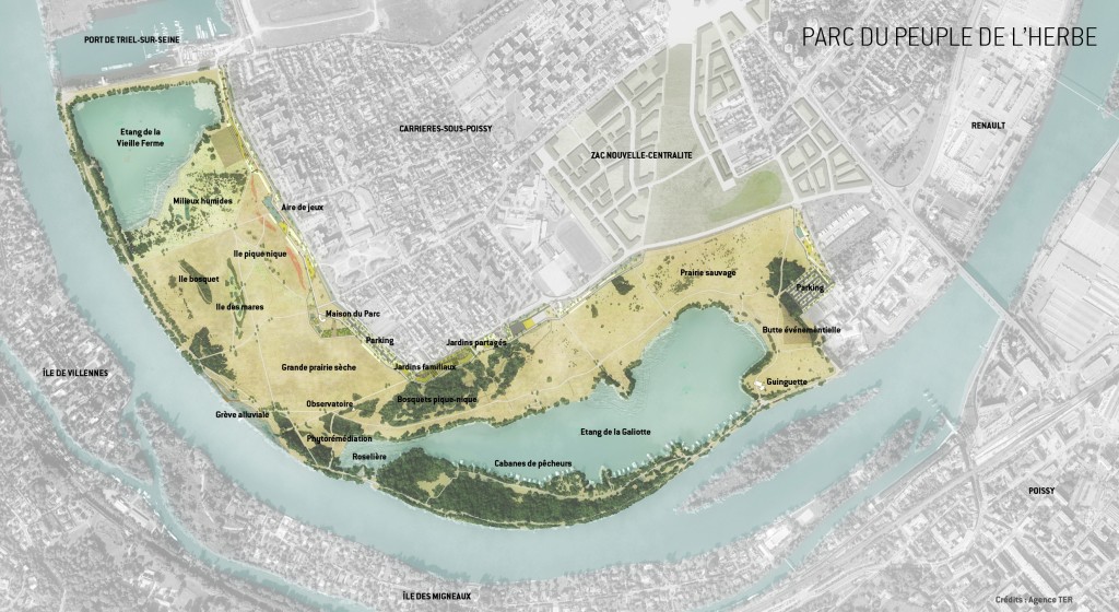 Aménagement du parc du peuple de l'herbe