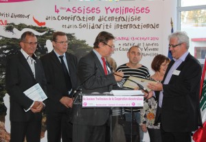 Remise du Premier Prix de la Charte à l'association Energies Solidaires