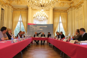 Table ronde avec les syndicats