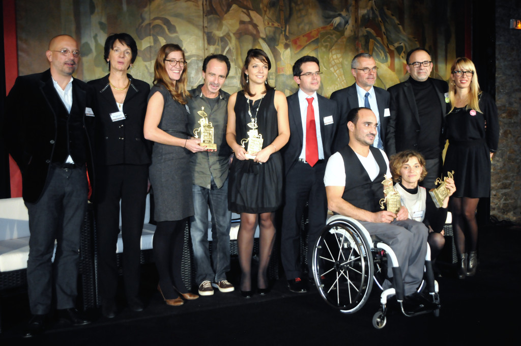 Les lauréats du Festival "Dans la boîte ! Emploi & Handicap 2012"