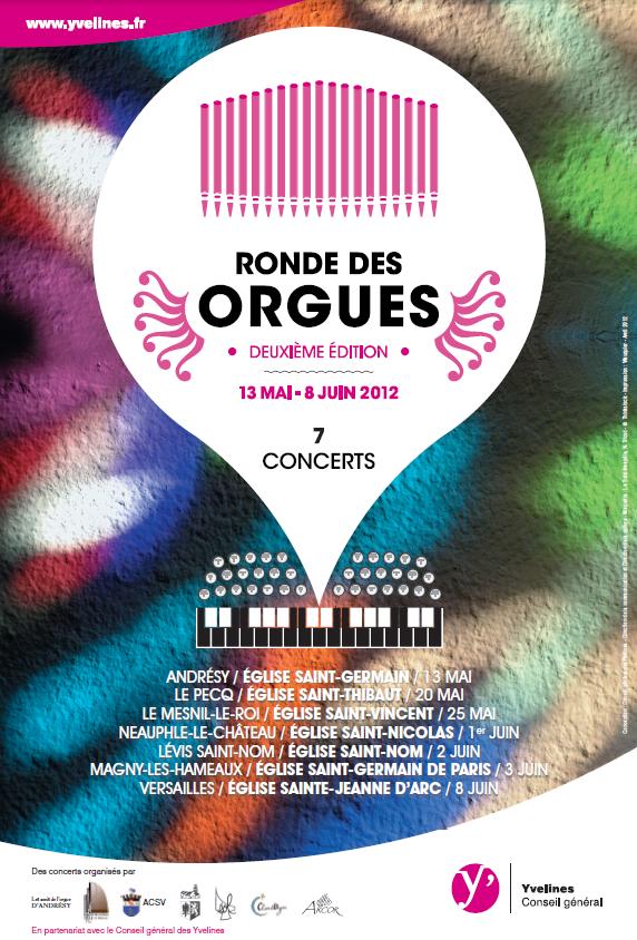 affiche ronde des orgues 2012