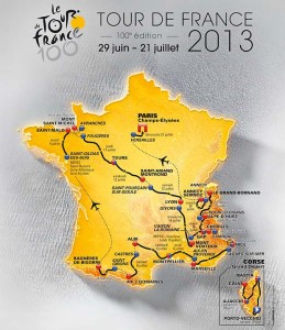 Parcours Tour de France 2013