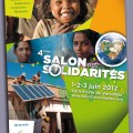 affiche 4ème salon des solidarités