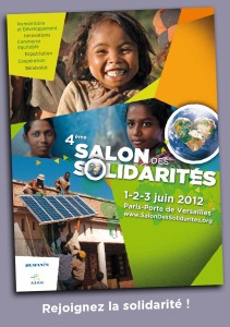 affiche 4ème salon des solidarités