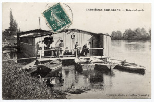 Bateau-lavoir à Carrières-sur-Seine