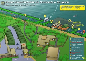 Plan du Nautik Parc