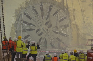 Tunnelier T6 Viroflay Rive Gauche