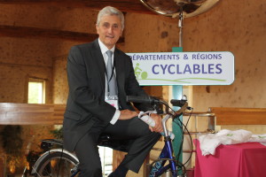 Alain Spada, le Président des Départements et Régions cyclables et conseiller général du Var.