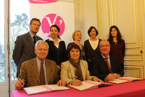 Signature du CST de Chanteloup-les-Vignes