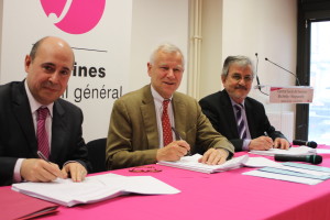 Signature du contrat social de territoire - Buchelay - Magnanville Signature du contrat social de territoire - Buchelay - Magnanville