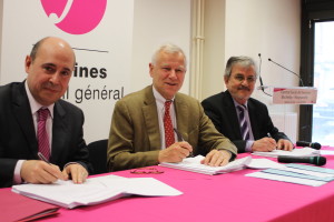 Signature du contrat social de territoire - Buchelay - Magnanville