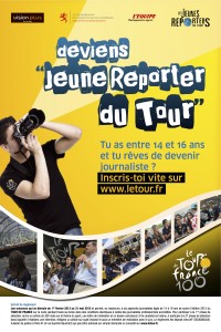 Affiche Jeunes Reporters du Tour