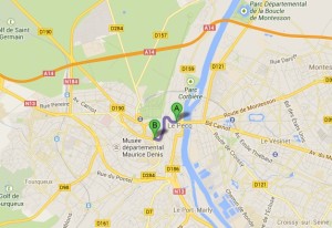 RD 190 Le Pecq - Saint-Germain