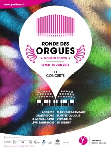 Affiche Ronde des Orgues 2013