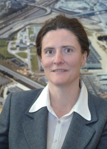 Gaëlle Monteiller, directrice de l'usine PSA Poissy