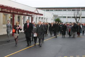 Inauguration collège Paul-Bert