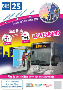 Ligne de Bus n°25 (Poissy Gare > Chanteloup-les-Vignes)