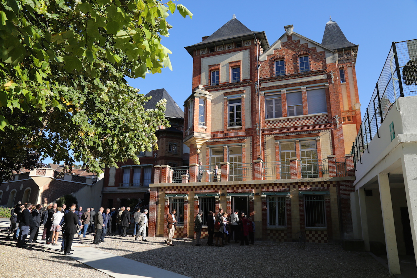 Inaugurations à VauxsurSeine Conseil départemental des Yvelines