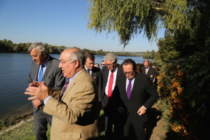 Inaugurations à Vaux-sur-Seine