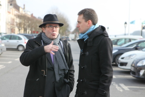 Pierre Bédier et Laurent Brosse à Conflans-Sainte-Honorine
