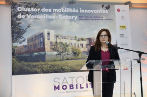 Marie-Célie Guillaume, Vice-présidente du Conseil départemental déléguée à l'économie.