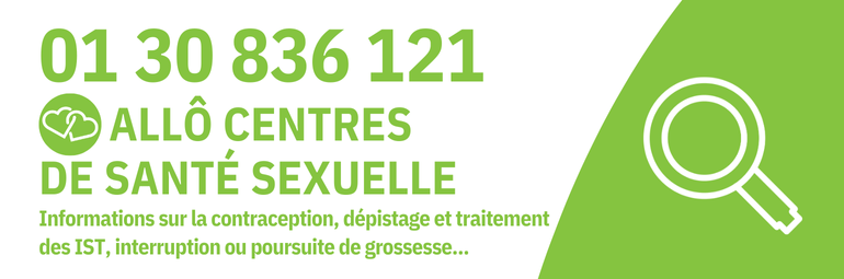 Allô Centres de Santé Sexuelle : contactez le 01 30 836 131 pour prendre rendez-vous