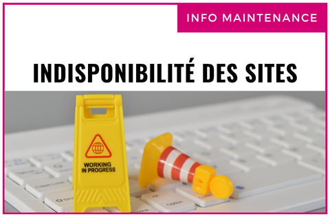 Indisponibilité des sites internet du Département le 23 octobre 2025 entre 9h et 15h