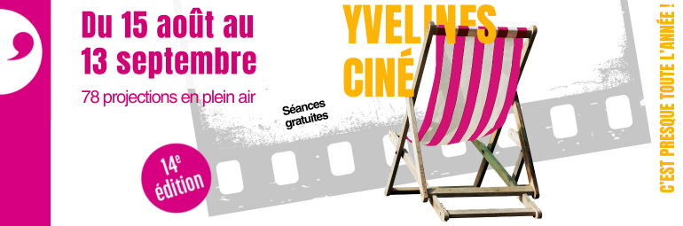 Yvelines Ciné 2025 - 78 séances gratuites en plein air